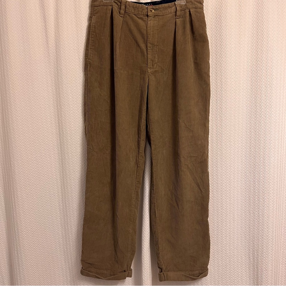 Tommy Hilfiger Tan Corduroy Pants for Men 34/32